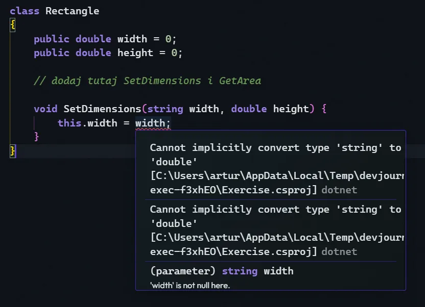 IntelliSense — view 1 of 3
